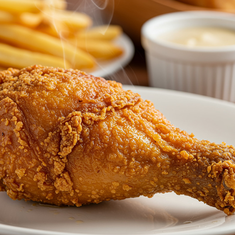 Crispy Fried Chicken Leg Recipe
