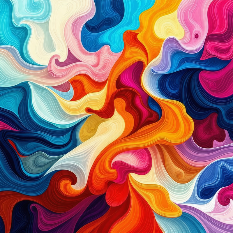 Vibrant New Dreams - Surreal Digital Painting Vibrant New Dreams - Surreal Digital Painting