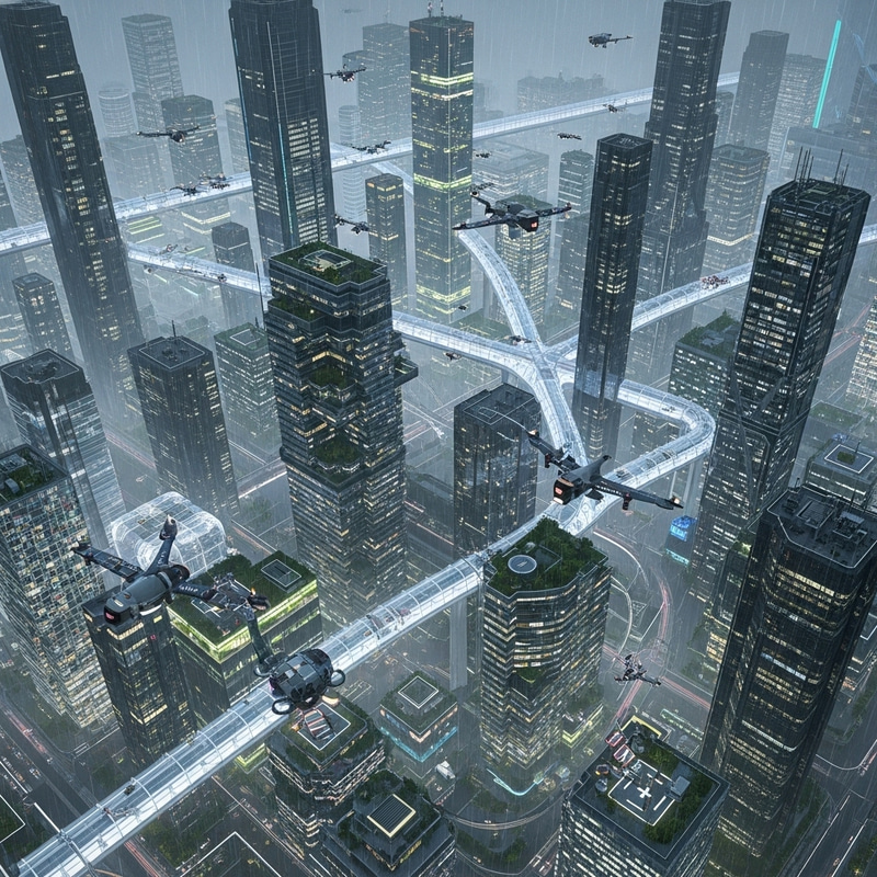 Explore the Futuristic City of 3025