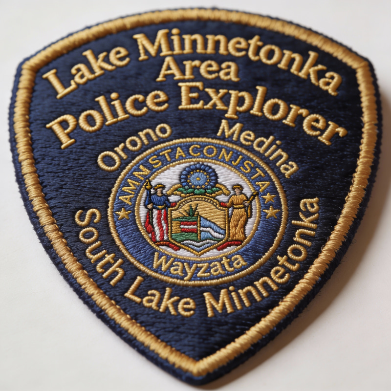 Lake Minnetonka Police Explorer Patch - Custom Design