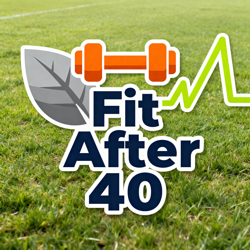 Fit After 40 YouTube Channel Logo Design Fit After 40 YouTube Channel Logo Design