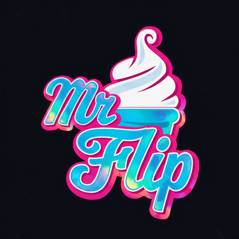 Holographic Abstract Design with Rainbow Colors Holographic Abstract Design with Rainbow Colors