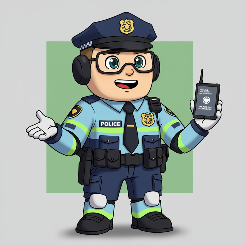 Officer Unity: Community Safety with a Smile Officer Unity: Community Safety with a Smile