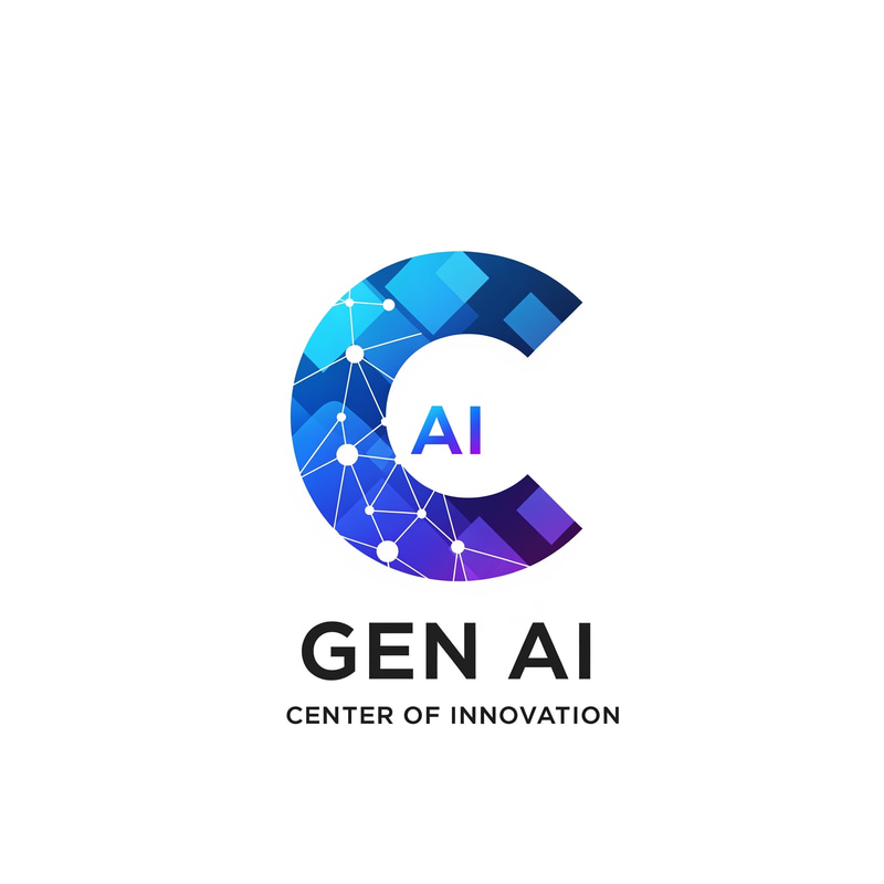 Futuristic Logo Design for Gen AI Innovation Center
