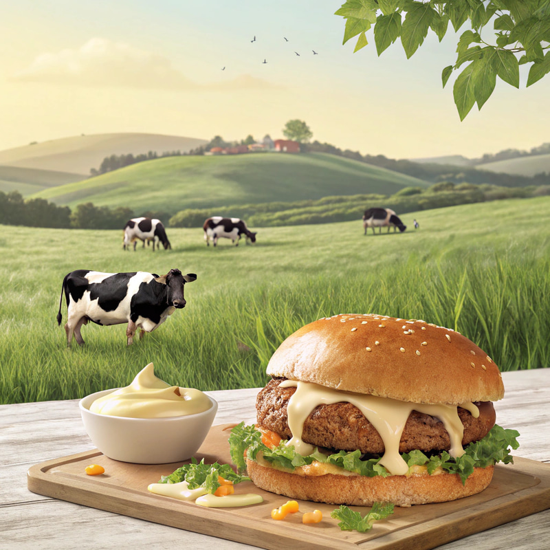 Artisanal Cream from Carlsbourg for Burger Sauce Artisanal Cream from Carlsbourg for Burger Sauce