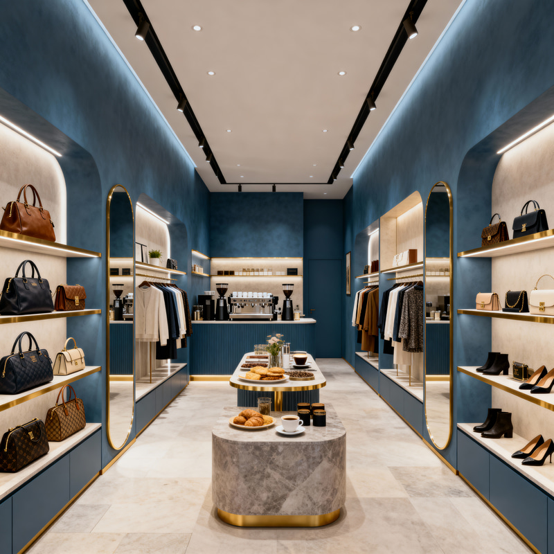 Stylish Modern Retail Store in Ukrainian Aesthetic Stylish Modern Retail Store in Ukrainian Aesthetic