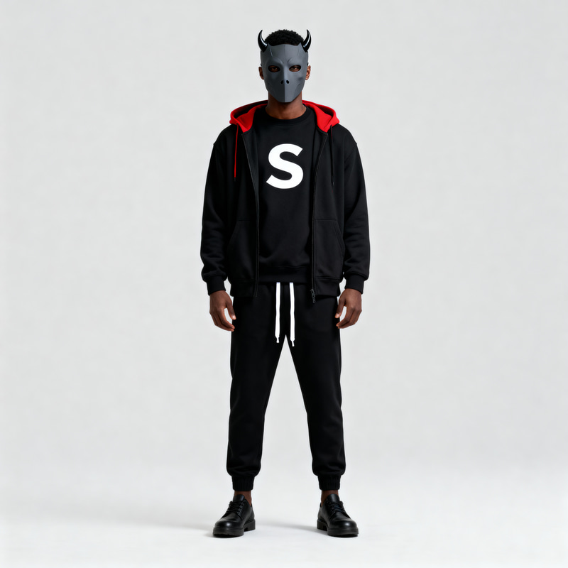 Stylish Male Skin Design with Dark Features Stylish Male Skin Design with Dark Features
