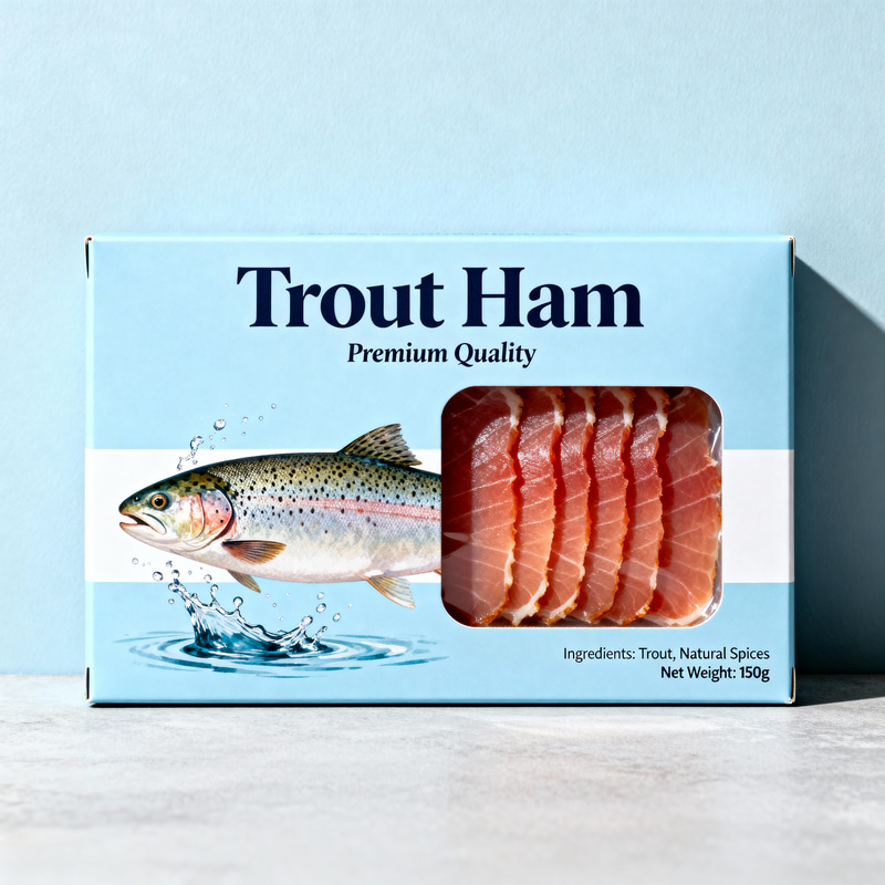 Trout Ham Packaging Model Design Trout Ham Packaging Model Design