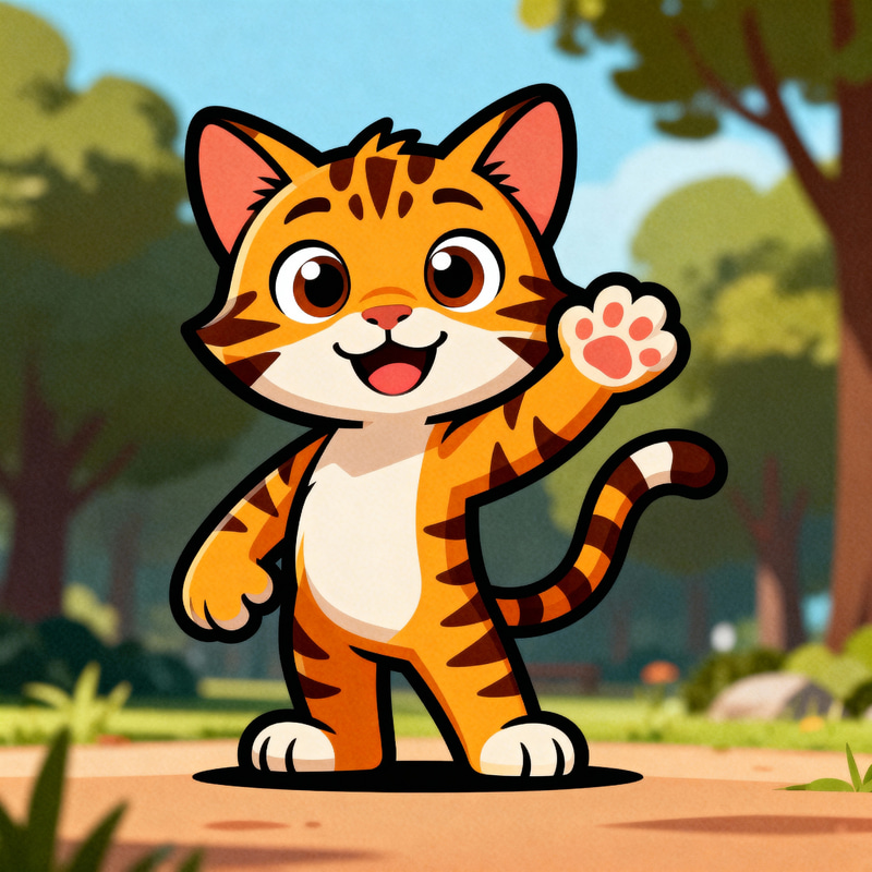 Memorable Wildcat Mascot for Teams & Businesses