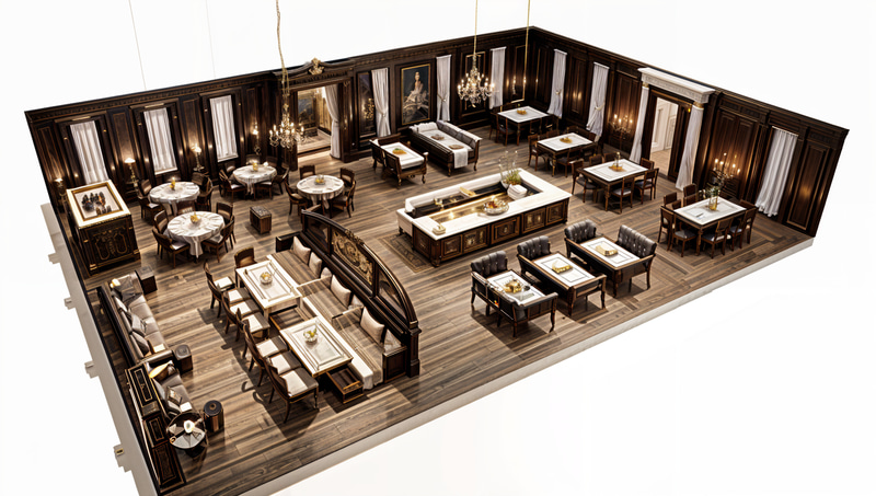 Le Grand Palais: Exquisite Renaissance Dining Le Grand Palais: Exquisite Renaissance Dining