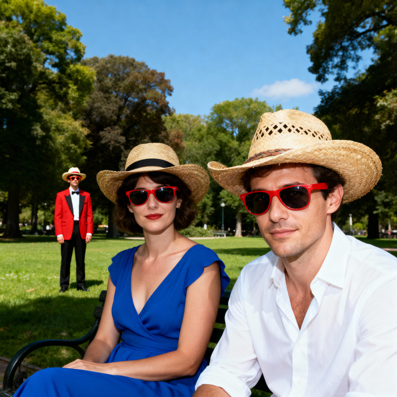 Dress Up People in the Photo with Costumes