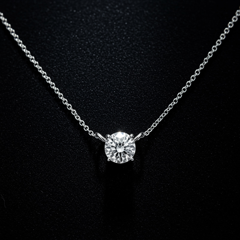 Elegant 10 Carat Diamond Necklace Elegant 10 Carat Diamond Necklace
