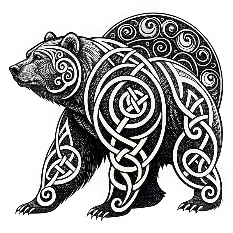 Celtic Bear Tattoo Designs and Meanings Celtic Bear Tattoo Designs and Meanings