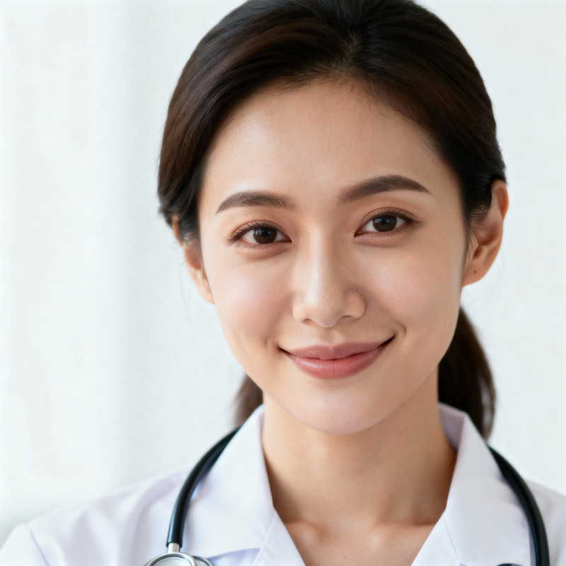 Professional Female Nurse Headshot Professional Female Nurse Headshot