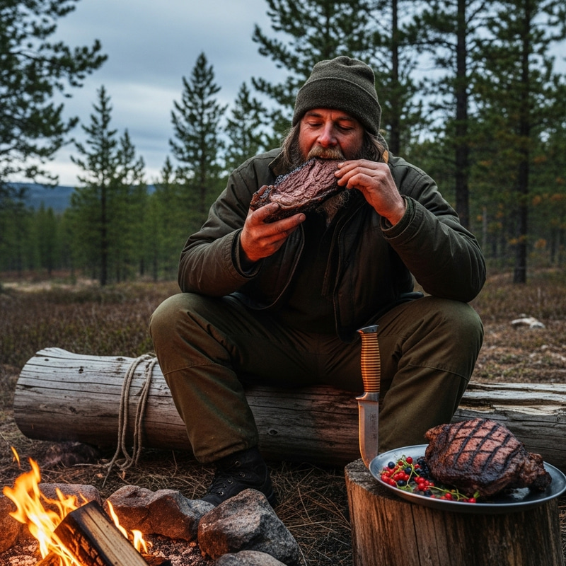 Person Eating Bear: Unique Culinary Experience Person Eating Bear: Unique Culinary Experience