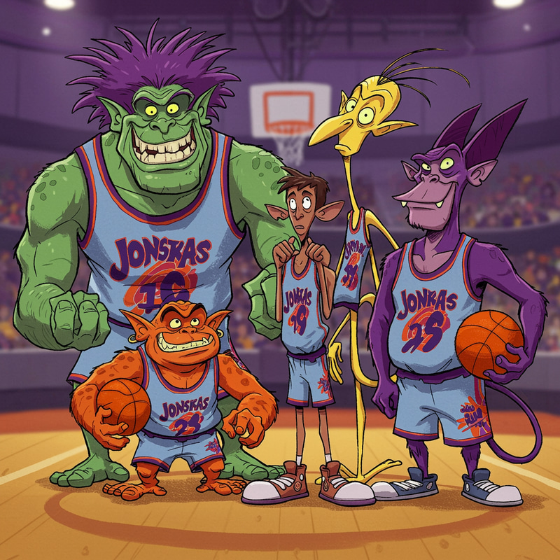 5th Grade Space Jam MonSTARS Art