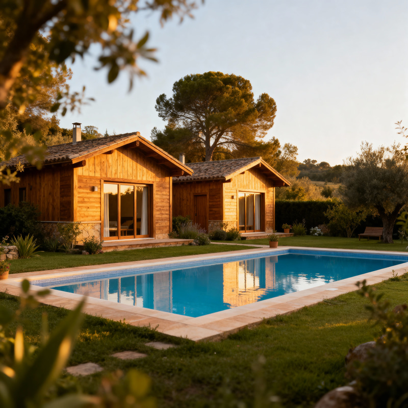 Cozy Cabañas with Pool for Relaxing Getaways Cozy Cabañas with Pool for Relaxing Getaways