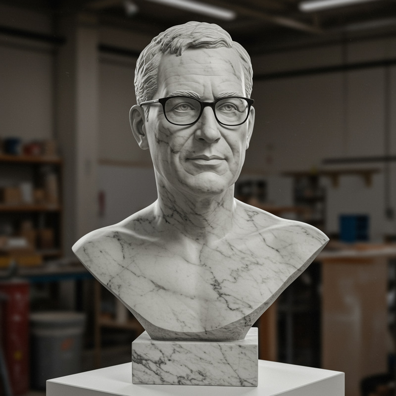 Custom Marble Statue From Your Picture Custom Marble Statue From Your Picture