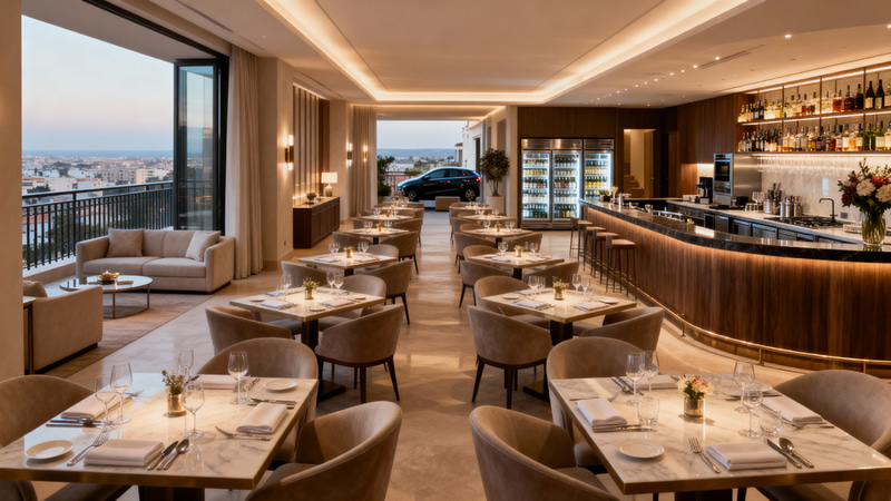 Elegant Luxury Restaurant Experience Elegant Luxury Restaurant Experience