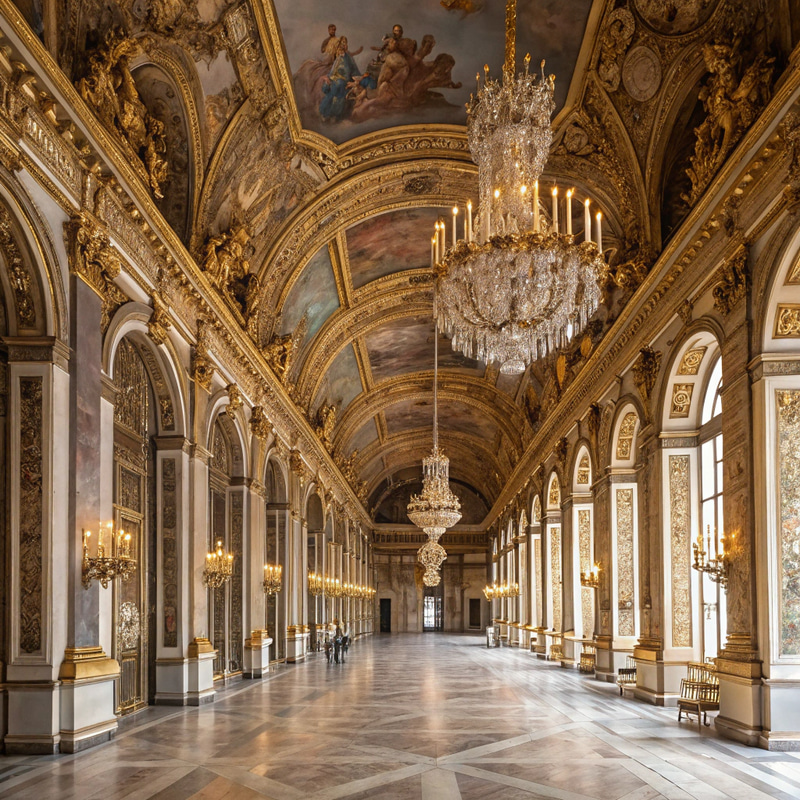 Stunning Baroque Palace Hall – Timeless Elegance Stunning Baroque Palace Hall – Timeless Elegance