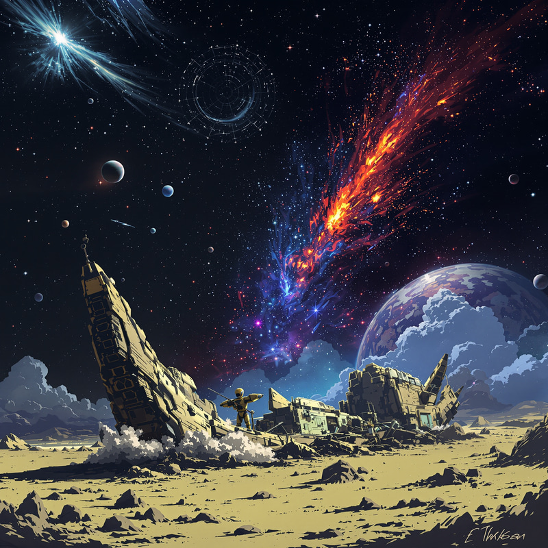 Alien Spaceship Invading Earth - A Sci-Fi Adventure Alien Spaceship Invading Earth - A Sci-Fi Adventure