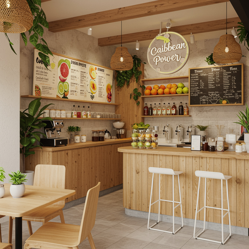 Caribbean Power: Healthy Smoothie Bar & Eatery Caribbean Power: Healthy Smoothie Bar & Eatery