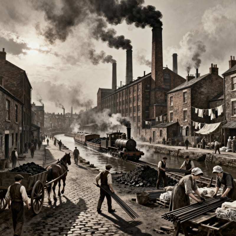 Industrial Revolution: Transforming Society in the UK Industrial Revolution: Transforming Society in the UK