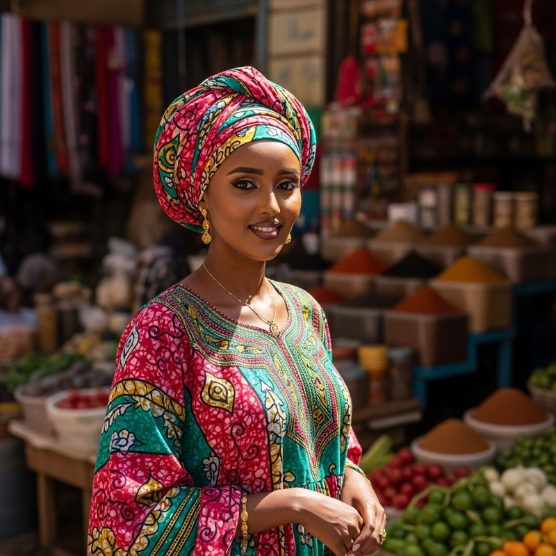 Beautiful Somali Woman Portraits