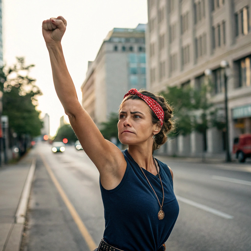 Empowered Women Show Resistance and Strength Empowered Women Show Resistance and Strength