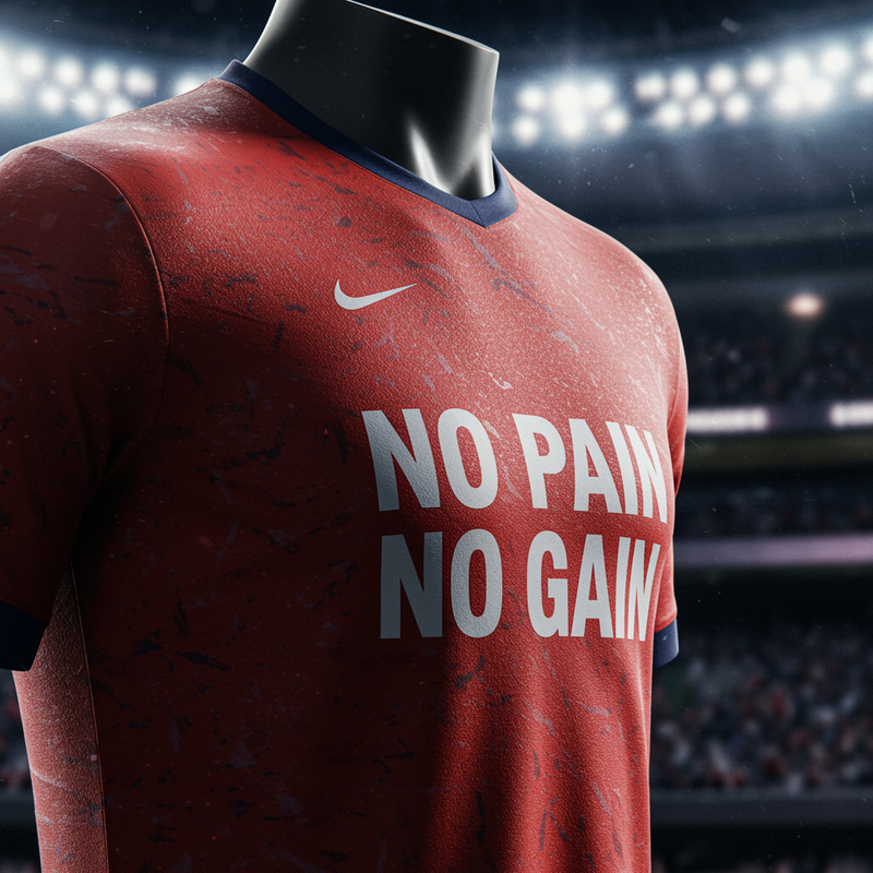 No Pain No Gain Sports Jersey