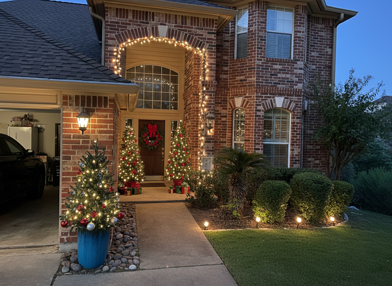 Christmas Front Porch Decoration Ideas