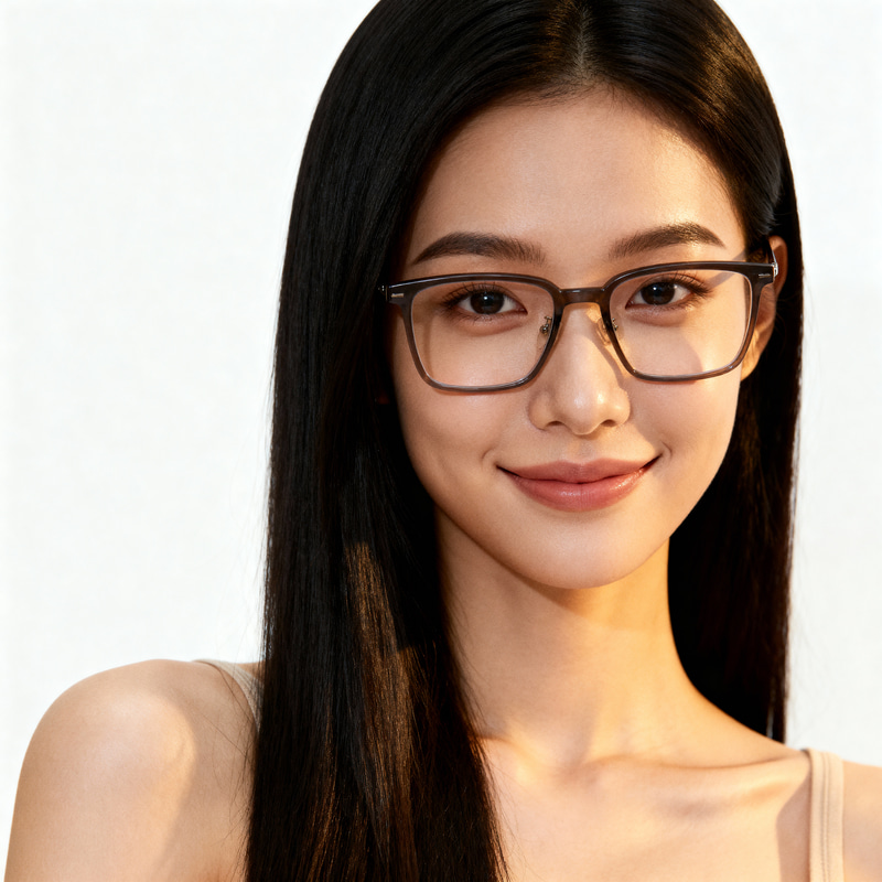 Pretty 24-Year-Old Asian Girl with Glasses Pretty 24-Year-Old Asian Girl with Glasses