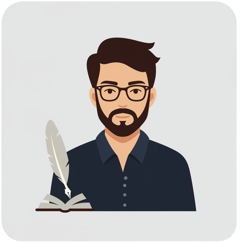 Author or Founder Icon Design