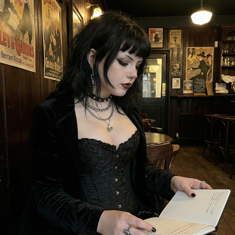 Goth Girl Aesthetic: Stunning Looks & Style Goth Girl Aesthetic: Stunning Looks & Style