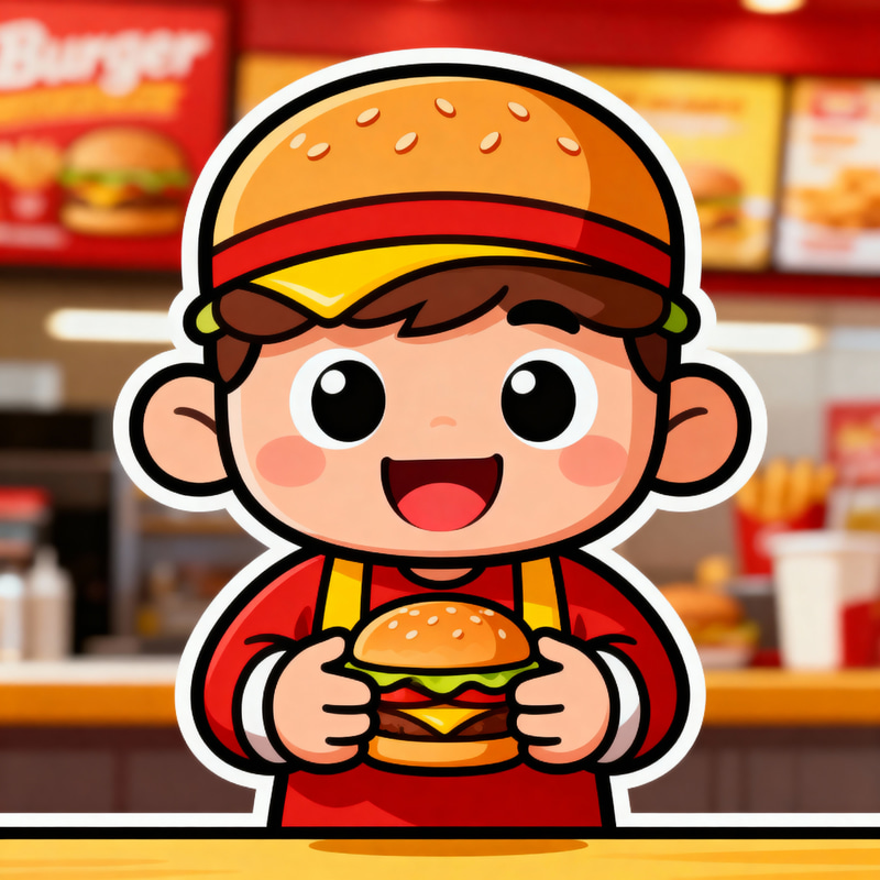 Charming Cartoon Mascot for Your Brand