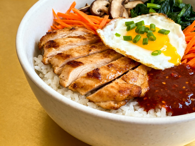 Delicious Chicken Bibimbap Recipe
