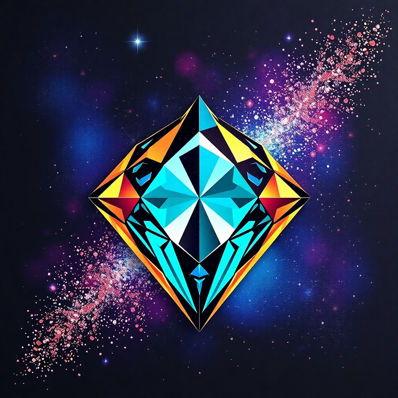 Wild Diamond and Glitter Poster Wild Diamond and Glitter Poster