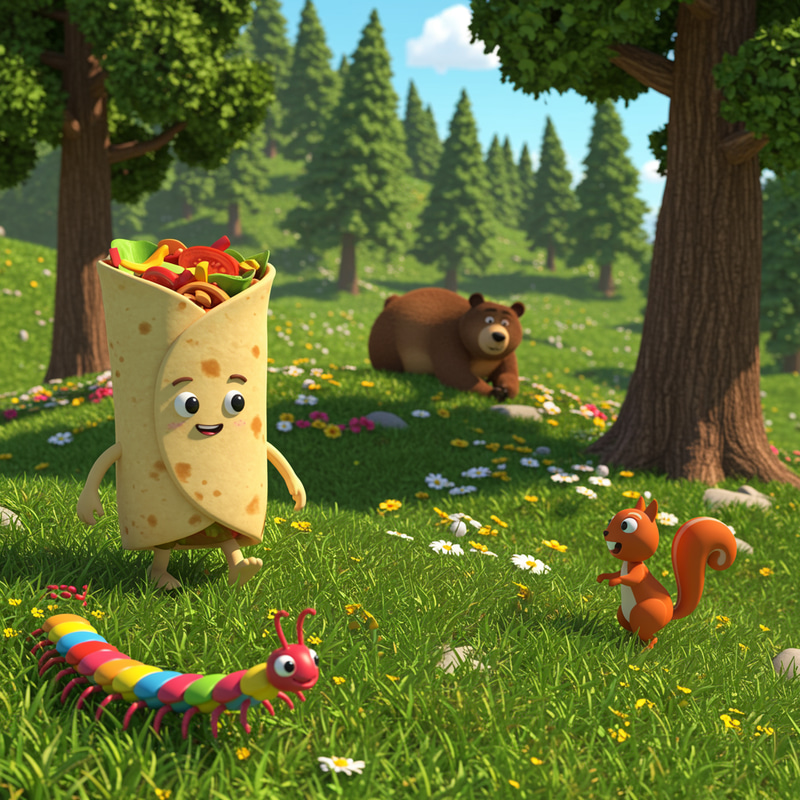 Burrito Adventures: Pixar-Style 3D Animation Burrito Adventures: Pixar-Style 3D Animation
