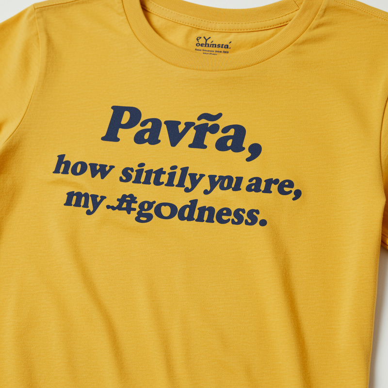 Pavía T-Shirt: 'Que Tonto Eres Madre Mía'