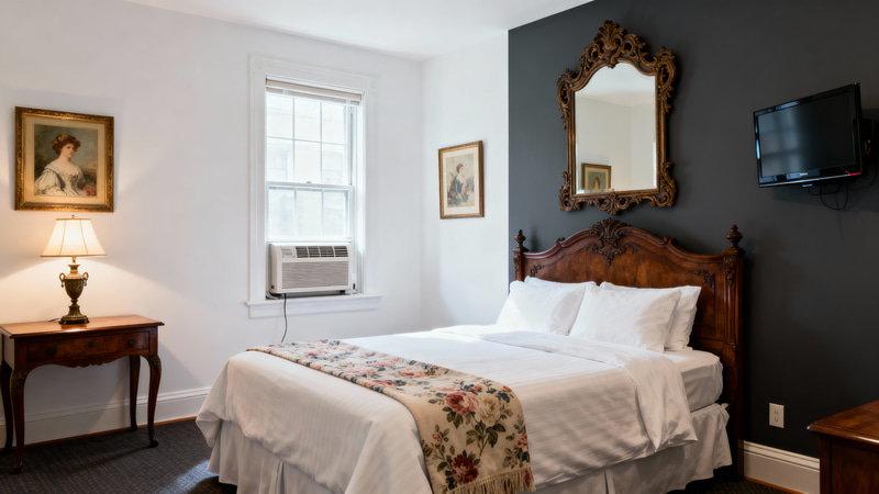 Elegant Victorian Hotel Room Design Elegant Victorian Hotel Room Design