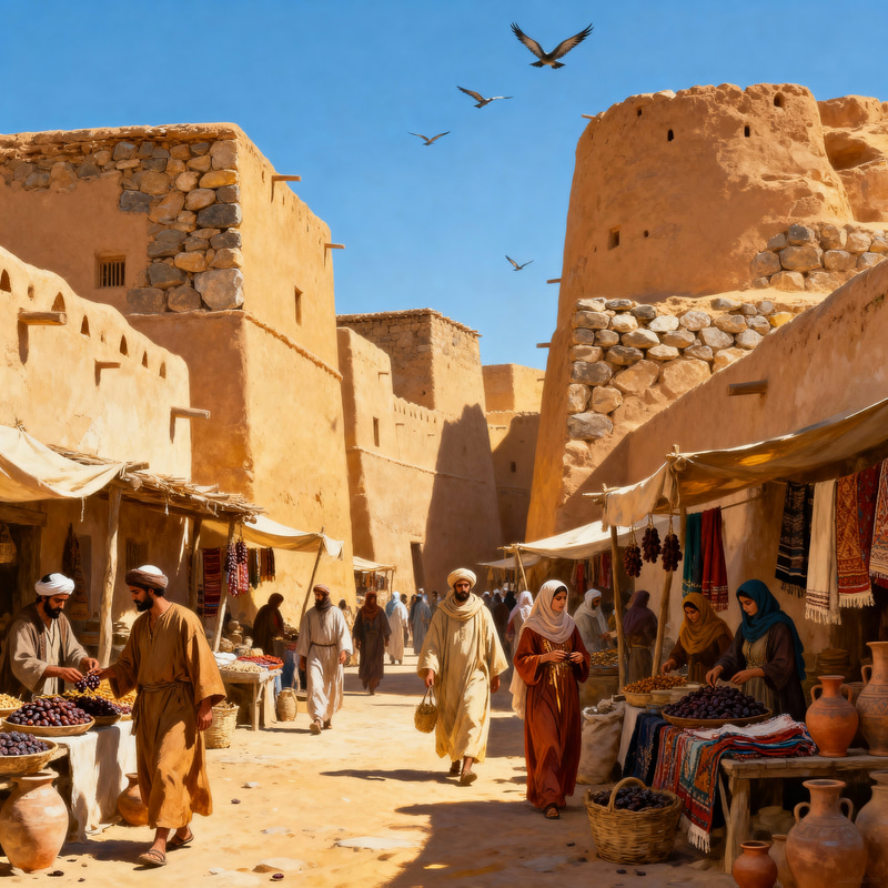 Islamic Era Illustration: Authentic Pre-Historic Art