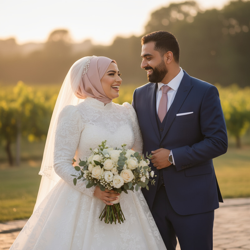 Elegant Wedding Photography during Golden Hour Elegant Wedding Photography during Golden Hour