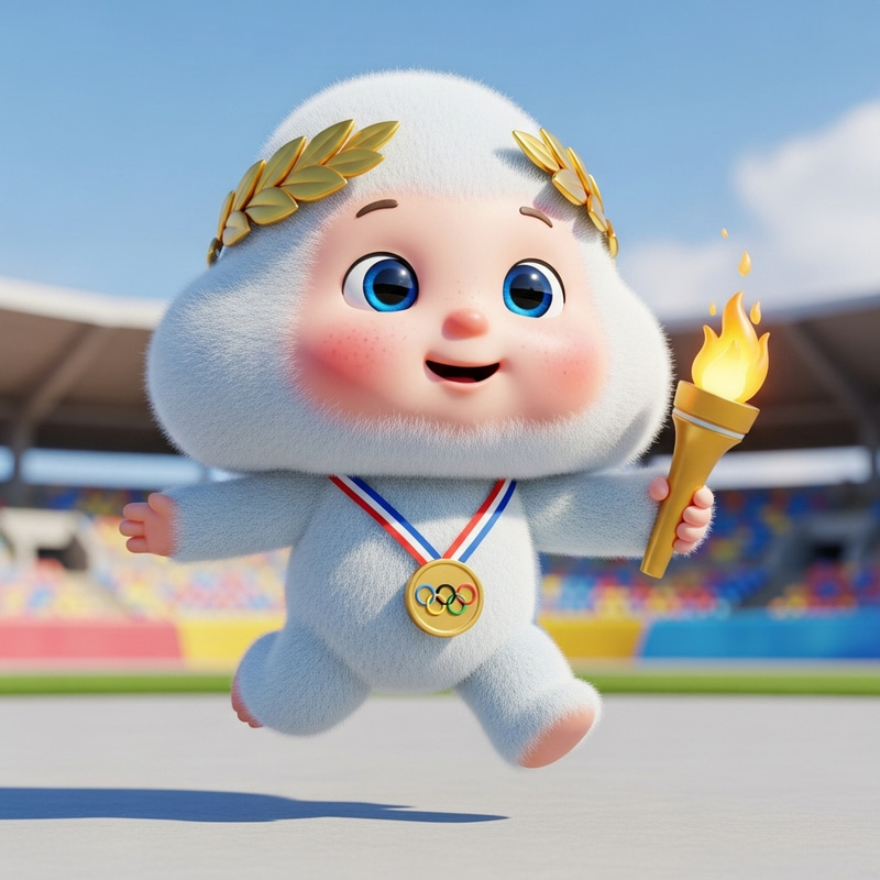 Baby Olympics Mascot: Fun and Playful Designs Baby Olympics Mascot: Fun and Playful Designs