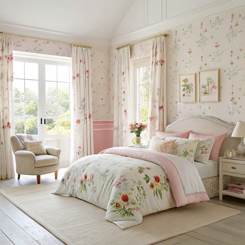 Cozy Floral Bedroom Design Ideas Cozy Floral Bedroom Design Ideas