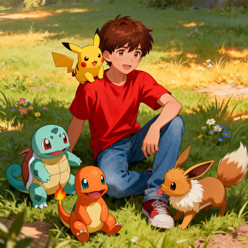 My Son Surrounded by Pokémon My Son Surrounded by Pokémon