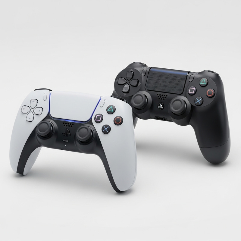 PS5 & PS4 Controller Photo | Gaming Gear Insights PS5 & PS4 Controller Photo | Gaming Gear Insights