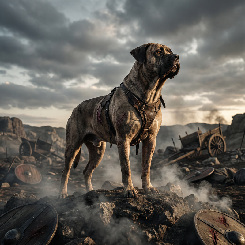 Valiant Dog: Symbol of Ancient Warrior Spirit