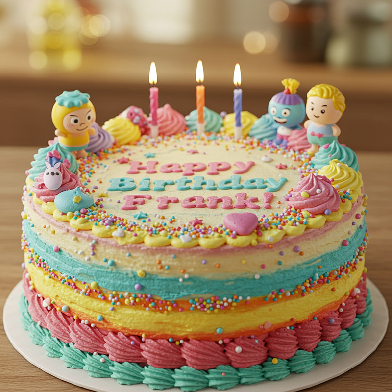 Birthday Cake for Frank - Celebrate in Style