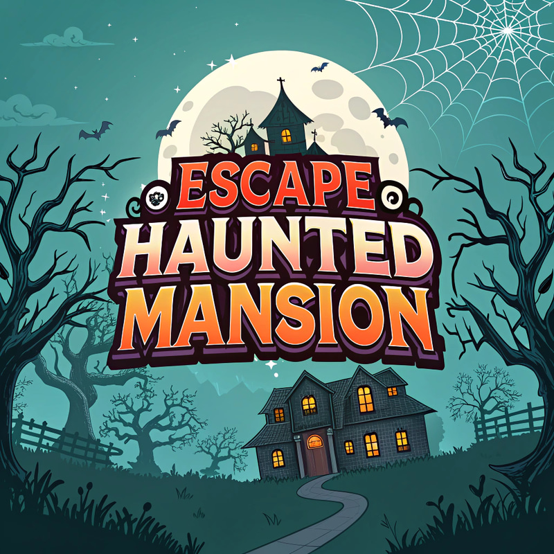 Escape Haunted Mansion Game Logo Escape Haunted Mansion Game Logo