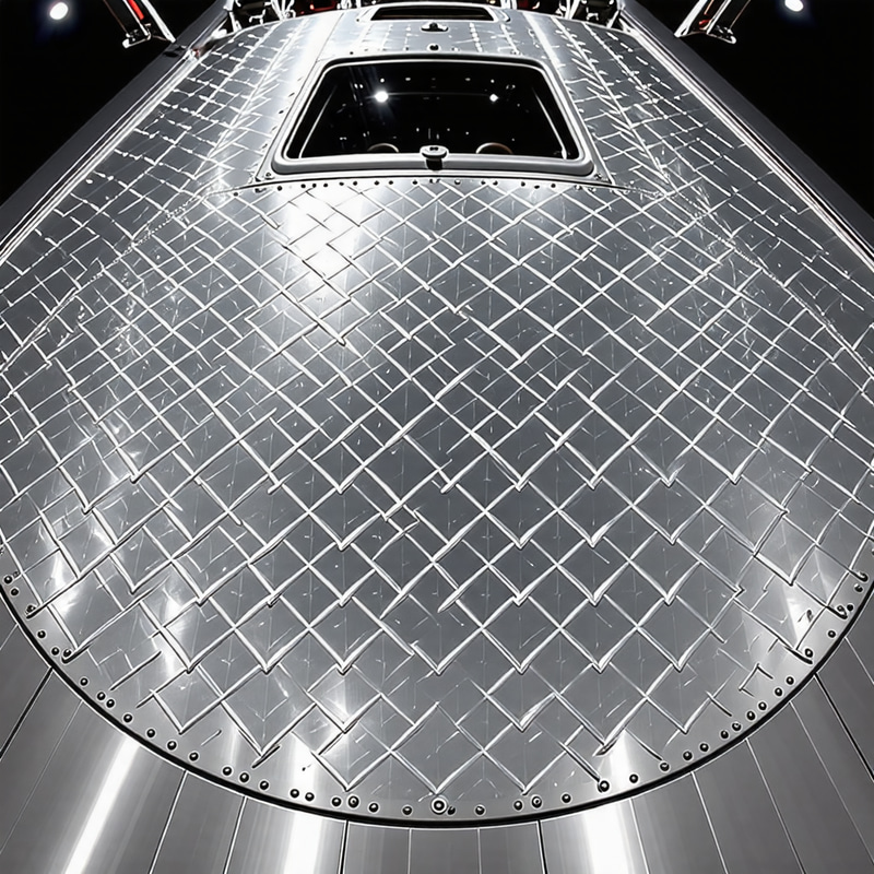 Aluminum Diamond Plate on Space Ships Aluminum Diamond Plate on Space Ships